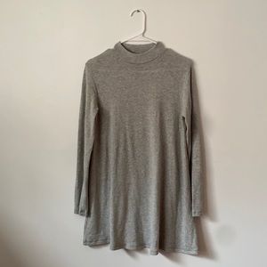 Forever21 Quarter Neck Long Sleeve Dress